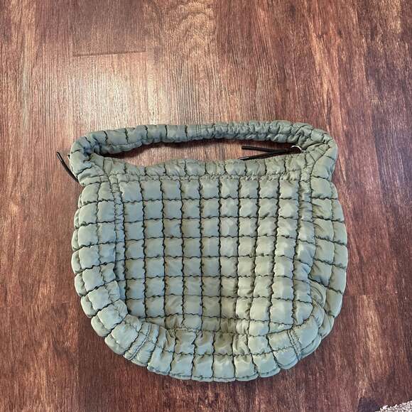 FP Movement by Free People Quilted Carryall Bag in Washed Sage - Picture 2 of 4